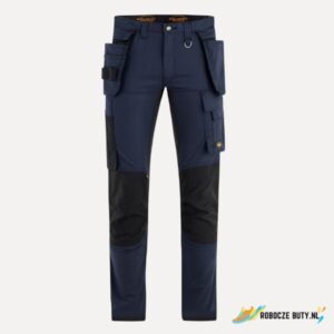 Belhurt Tayron Navy - spodnie robocze stretch z odpinanymi kieszeniami