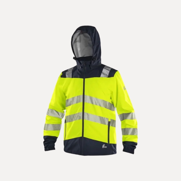 Canis Safety Halifax Sheel - kurtka męska , kolor żółty - widok główny