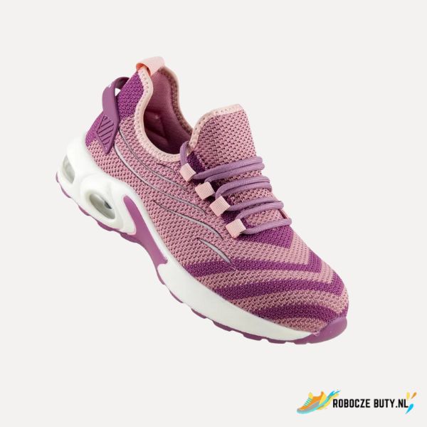 Urgent 250 - buty robocze S1, kompozytowy podnosek, kolor różowy - obrazek 2
