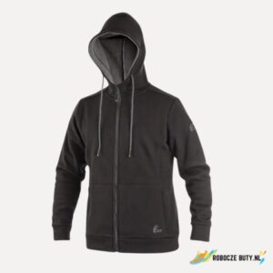 Canis Safety Harrison - bluza robocza, męska, kolor czarno-szary