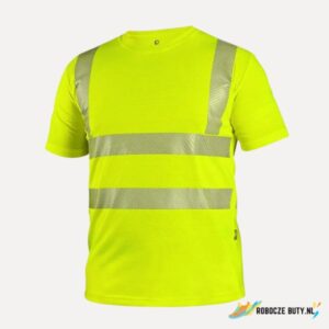 Canis Safety Bangor - koszulka do pracy, ostrzegawcza, męska, kolor żółty