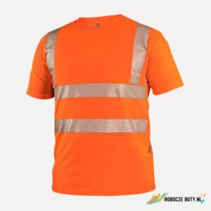 Canis Safety Bangor - koszulka do pracy, ostrzegawcza, męska, kolor pomarańczowy