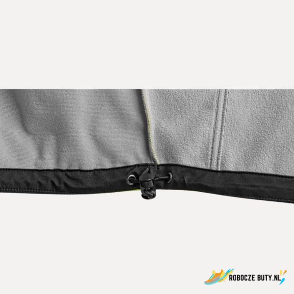 Canis Safety Benson - kurtka robocza, ostrzegawcza, softshell, kolor żółto-czarny - obrazek 3