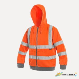 Canis Safety Frome - bluza robocza, męska, ostrzegawcza, kolor pomarańczowy