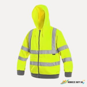 Canis Safety Frome - bluza robocza, męska, ostrzegawcza, kolor żółty