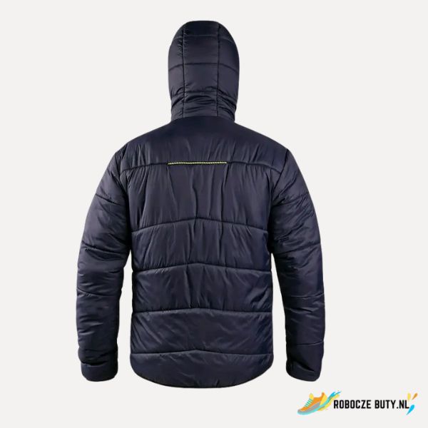 Canis Safety Chester - kurtka robocza, ostrzegawcza, obustronna, kolor żółto-niebieski - obrazek 4