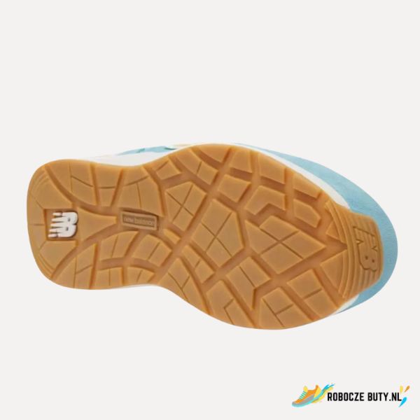 New Balance Elite Lite - buty robocze S1PL, aluminiowy podnosek, kolor niebiesk pomarańczowy - obrazek 2