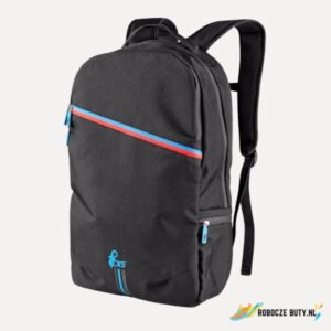 Canis Safety Leonis - plecak, kolor czarny, niebiesko-czerwone elementy