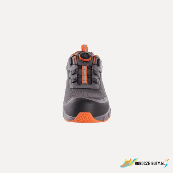 Canis Safety Island Navassa - buty robocze S1P, stalowy podnosek, kolor szaro-pomarańczowy - obrazek 4