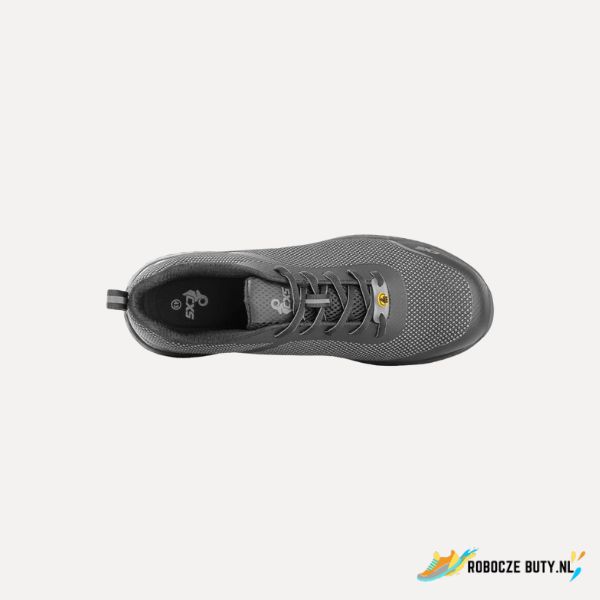 Canis Safety Land Saibai - buty robocze S1PS, kompozytowy podnosek, kolor czarno-szary - obrazek 6