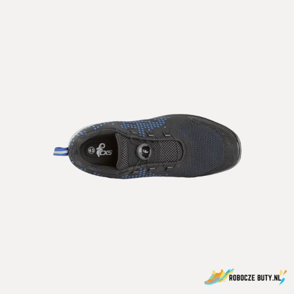 Canis Safety Texline Lopud - buty robocze S1PS, kompozytowy podnosek, kolor niebieski - obrazek 3
