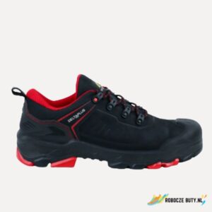 Delta Plus Arenal - buty robocze S3S SR, kompozytowy podnosek, kolor czarno-czerwony