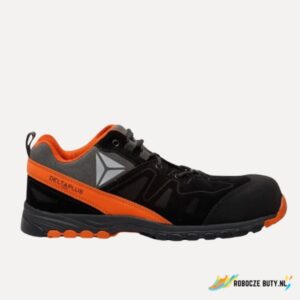 Delta Plus Brooklyn - buty robocze S3 SRC, kompozytowy podnosek, kolor czarno-pomarańczowy