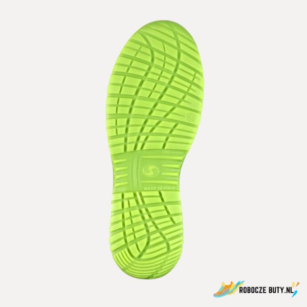 Sixton Cuban Yellow Boa Low - buty robocze S3 SRC ESD, aluminiowy podnosek, kolor czarno-żółty - obrazek 2