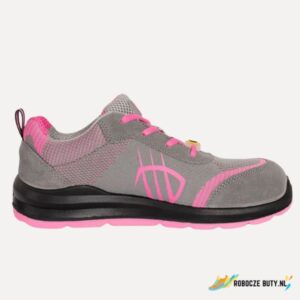 Procera Venus - buty robocze S1 ESD, stalowy podnosek, kolor różowy