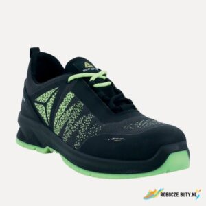 Delta Plus Maratona - buty robocze S1PS, kompozytowy podnosek, kolor czarno-zielony