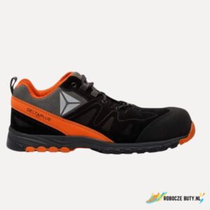 Delta Plus Brooklyn - buty robocze S3 SRC, kompozytowy podnosek, kolor czarno-pomarańczowy
