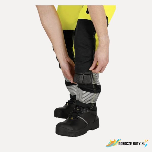 Safety Jogger Scuti HiVis - spodnie robocze ostrzegawcze, odblaskowe, kolor żółty - obrazek 5