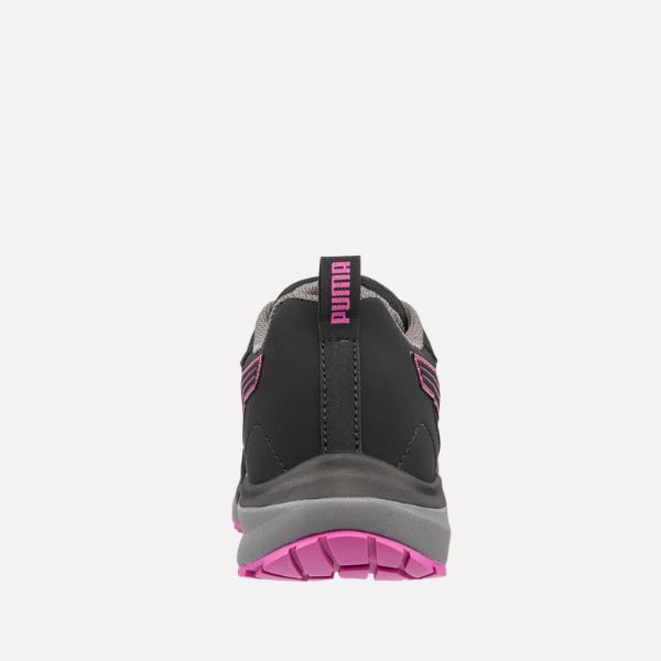 Buty robocze Puma ASPIRE PINK DISC LOW 64.295, widok z tyłu, S3S, niskie, stalowy podnosek, damskie