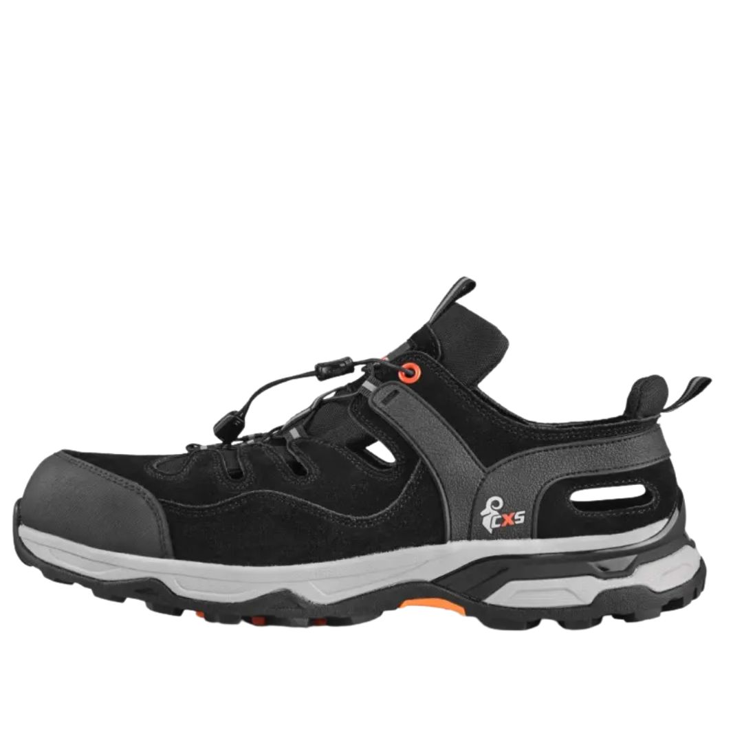 Canis Safety Cabrrera Neo-buty robocze S1,kompozytowy podnosek,kolor czarny - widok z boku
