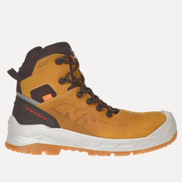 Sixton Marmolada-buty robocze S3S,kompozytowy podnosek,kolor karmelowy - widok główny